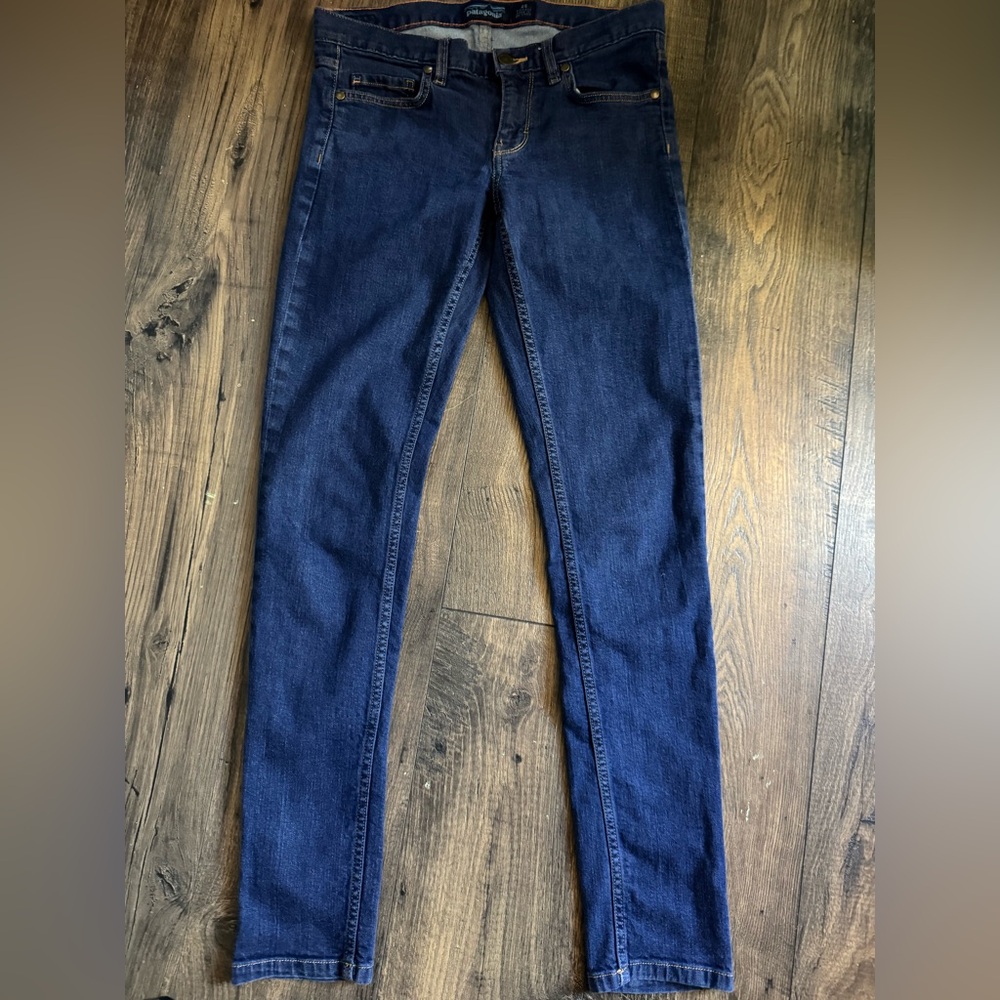 Patagonia Jeans Women’s Size 28 Skinny Dark Wash Stretch Denim Slim Fit